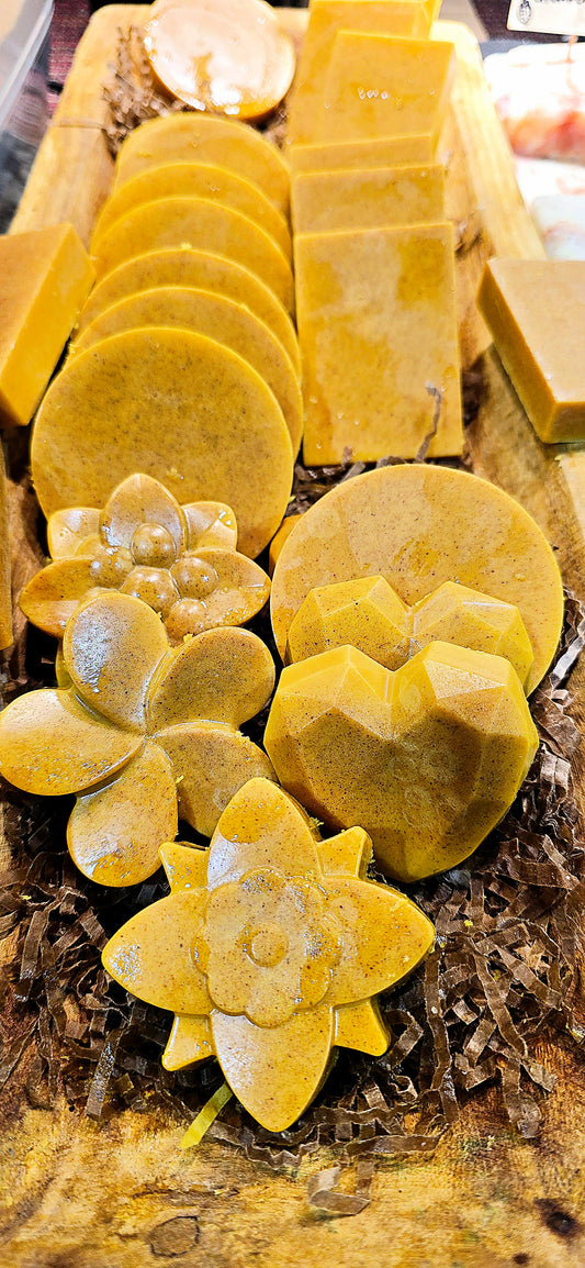 Handcrafted Golden Glow Turmeric Soap